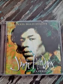 3-Jimi Hendrix MCA 邮票版美版bold as love盒打口碟全品