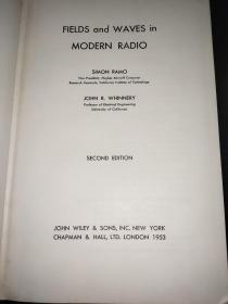 FIELDS and WAVES in  MODERN RADIO    英文以图为准