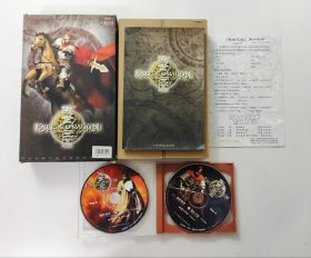 游戏光盘PC正版 傲世三国首发版