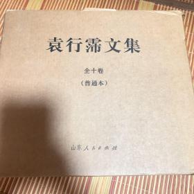 袁行霈文集 全十卷册，普通本，带原包装箱崭新塑封未拆，全10册分别《中国诗歌艺术研究》《中国文学概论》《陶渊明研究》《陶渊明集笺注》《陶渊明影像》《愈庐论诗》《魏晋南北朝隋唐五代文学史纲》《蠡测集》《碎叶集》《诗词与小品》全十册合售