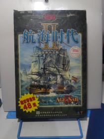 DVD游戏光盘 航海时代2 简体中文版 盒装 1CD+说明手册
