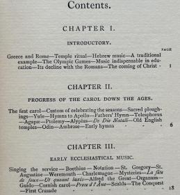 【毛边本】1911年《颂歌源流》，10幅插图，漆布精装，封面书脊压花，厚纸张，八品