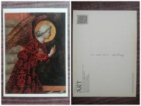 外国明信片，意大利原版，美术绘画，，品如图