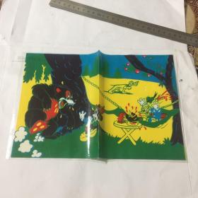 九十年代的塑料书皮：米老鼠和唐老鸭.（32开本用）
