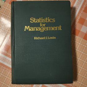 STATISTICS FOR MANAGEMENT管理用统计方法