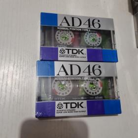 TDK空白带 AD46 未拆封