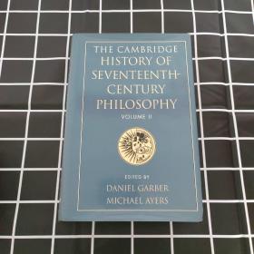 THE CAMBRIDGE HISTORY OF SEVENTEENTH CENTURY PHILOSOPHY VOLUME2