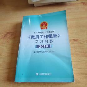 十三届全国人大二次会议政府工作报告学习问答 2019