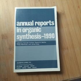 annual  reports in organic  synthesis  -1990