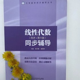 【二手正版书】线性代数同步辅导 同济大学数学系 第六版 张天德 线代同济六版辅导书第6版辅导和习题解答详解课后练习题答案 9787533157241