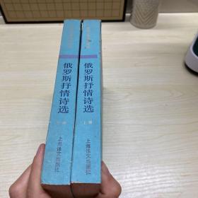 俄罗斯抒情诗选（上 下（俄国古典文学丛书）
