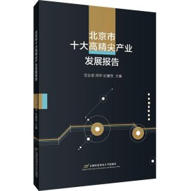 【正版书籍】北京市十大高精尖产业发展报告