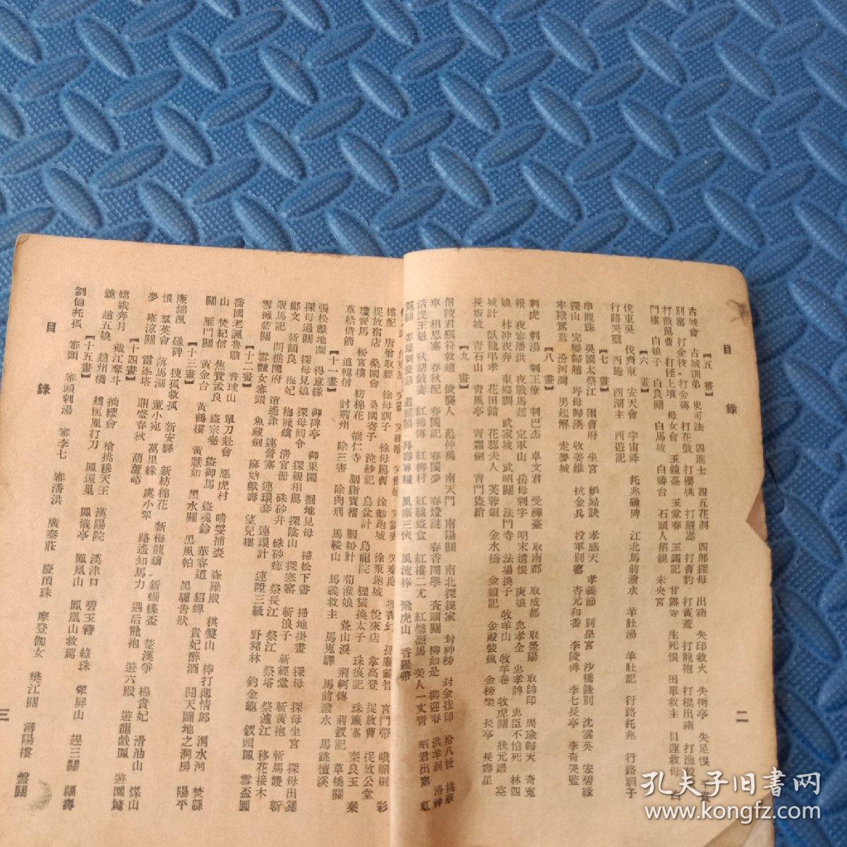 大戏考索引