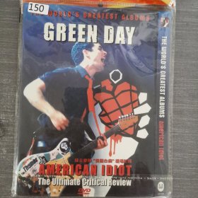 150 光盘DVD：Green Day 绿日乐队 一张光盘简装