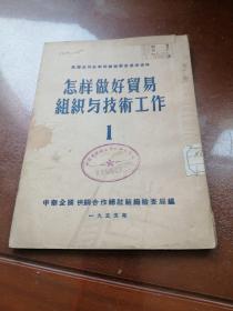 怎样做好贸易组织与技术工作(基层合作社干部业务学习参考资料)