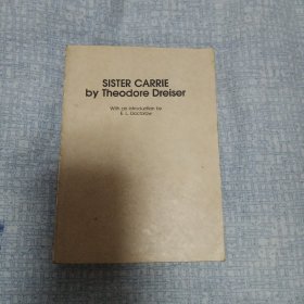 SⅠSTER  CARRⅠE by Theodore  Dreiser