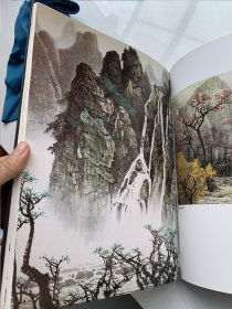中国近现代名家画集《白雪石画集》（白雪石毛笔签名印章）8开硬精装，213页全铜版纸精印，1997年人民美术出版社一版一印！书重近三公斤！