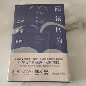 阅读何为：文本 翻译 图像（如何阅读文学、如何阅读译作、如何读图像）