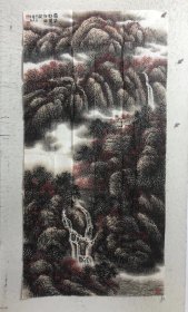 【终身保真字画，得自画家本人】曹永泉137X68cm！4四川会理市人，四川省美术家协会会员，四川省书法家协会会员，2013年移居上海，现为上海市书法家协会会员，上海杨浦区书协，美协会员。 ​