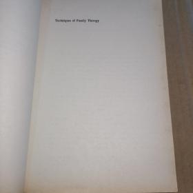 《Techniques of Family Therapy》（<家庭疗法技巧>。人类学家心理治疗学家贝特森和催眠疗法大宗师艾瑞克森二人的高徒Jay Haley的专著，是家庭疗法的奠基之作。）