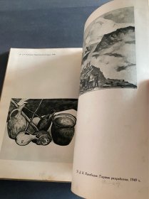 格鲁吉亚国立艺术博物馆藏画画册！苏联六十年代老画册！轻微受潮！
