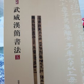 简帛书法大系：简帛书法大系·武威汉简书法（五）