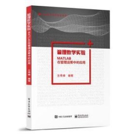 【现货速发】管理数学实验(MATLAB在管理运筹中的应用)/大数据与商务智能系列左秀峰9787121387258电子工业出版社