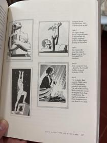 美国著名版画家罗克韦尔·肯特（Rockwell Kent）套色藏书票《抱书的人》格陵兰社定制的通用藏书票
这枚藏书票展示了这一时期肯特的版画风格