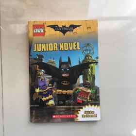英文原版 乐高 Junior Novel (The LEGO Batman Movie)   英文原版童书
