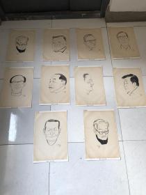 人头像十幅作品