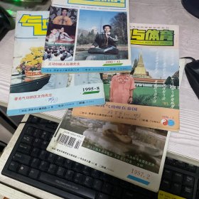 《气功与体育》期刊杂志，共4本合售，具体期数见图片