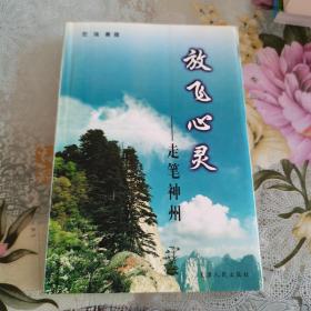 放飞心灵——走笔神州，散文诗集。一版一印，如图。新书。有作者签名赠书。