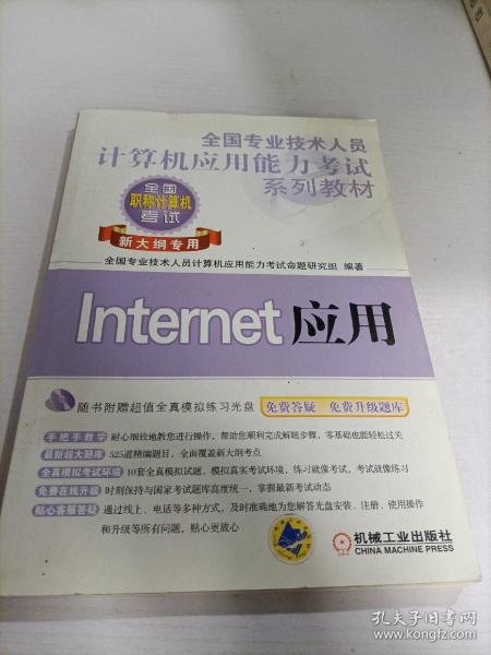 全国专业技术人员计算机应用能力考试系列教材：Internet应用（新大纲专用）