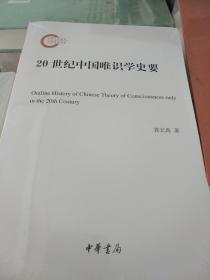 20世纪中国唯识学史要 袁宏禹著 国家社科基金后期资助项目 中华书局 正版书籍（全新塑封）