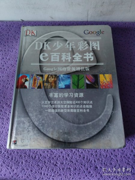 DK少年彩图e百科全书：Google网络资源增值版（彩印）