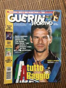 原版足球杂志 意大利体育战报1998 32期 巴乔 齐达内等专题