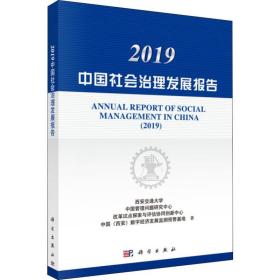 2019中国社会治理发展报告