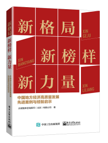 新格局 新榜样 新力量——中国地方经济高质量发展先进案例与经验启示