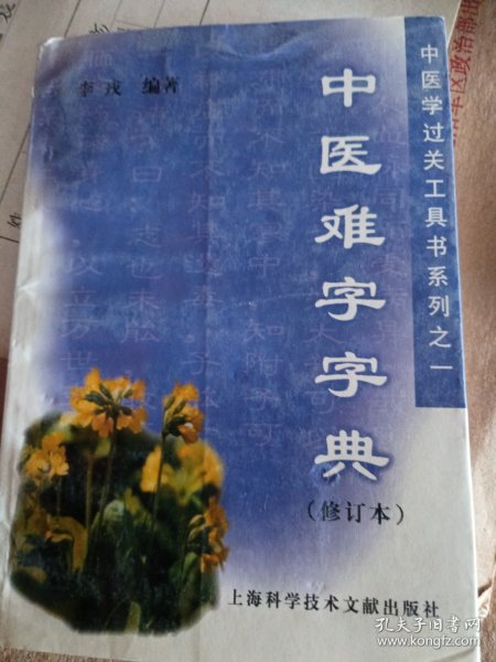 中医难字字典  中医学过关工具书系列