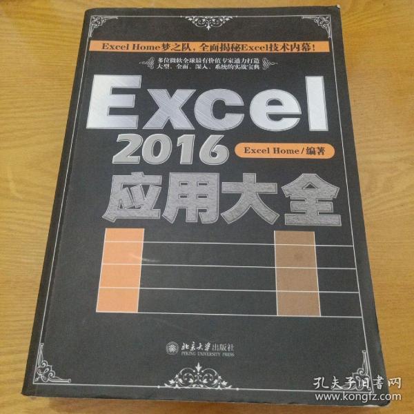 Excel 2016应用大全