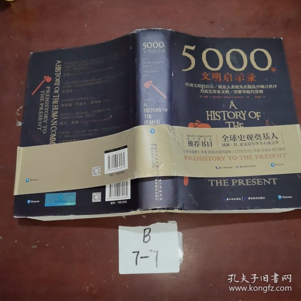 5000年文明启示录（比肩《全球通史》，世界近千所高校历史学推荐书目）