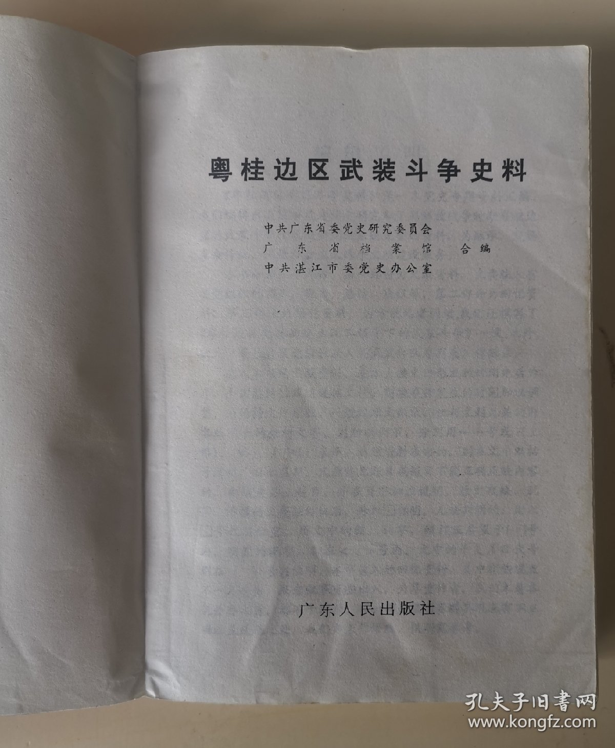 粤桂边区武装斗争史料  广东革命史料丛刊  东江纵队 吴有恒 温焯华 林美南 欧初 方方 梁广 陈赓南部边疆追歼战 黄其江 杨应彬 黄明德 沈斌 谢王岗 沈汉英 陈华 王国强 杨烈 李郁 何文 广州湾解放 雷州半岛解放 等等内容  粤西湛江文献