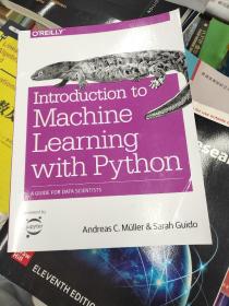 Introduction to Machine Learning with Python 9781449369415 机器学习