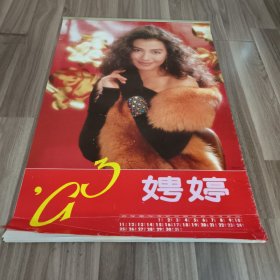 1993年挂历 聘婷 港台明星潘迎紫 刘嘉玲 米雪 刘淑华陈三玲 钟楚红 智利等