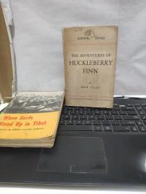 mark twain huckleberry finn(1947年出版英文小说《费恩历险记》马克吐温，馆藏32开本，插图多，详细参照书影）厨房阳台上