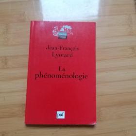 Jean-François Lyotard / la phénoménologie / phenomenologie 利奥塔《现象学》（第十三版）法语原版