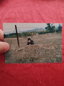 美女 女兵军人，八十年代九十年代老照片相片像片