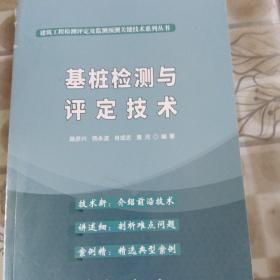 基桩检测与评定技术·建筑工程检测评定及监测预测关键技术系列丛书（书皮少损）