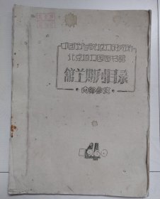 中国科学院植物研究所北京植物园图书馆馆藏期刊目录（1960.4）