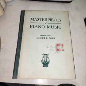 MASTERPIECES of PIANO MUSIC（16开精装）